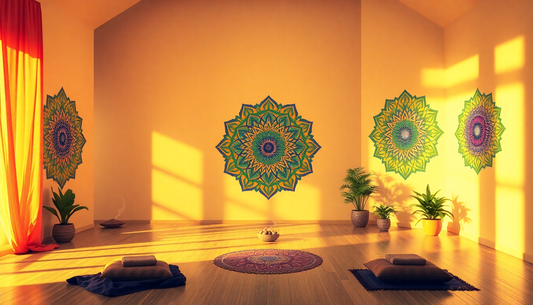 Elevate Your Space: Infusing Spiritual Serenity with Mandala Designs